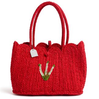 The Solstice Jute Beach Tote - Large Market Casual Day Bag