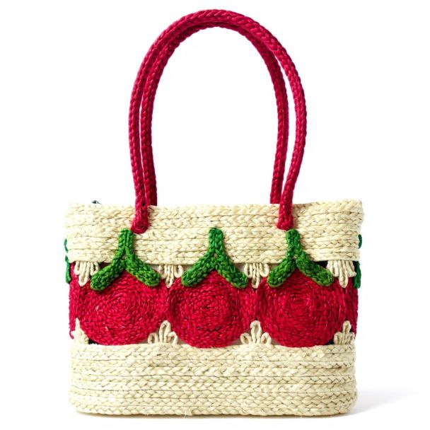 The Fiesta Multicolored Centerpiece Mat - Round Jute Trivet